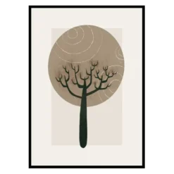 Poster Gallerix Abstract Tree No3