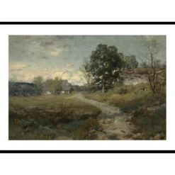 Poster Gallerix Arkville Landscape By Alexander H. Wyant
