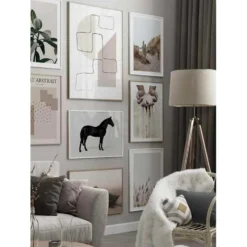 Poster Gallerix Art des Lignes No3