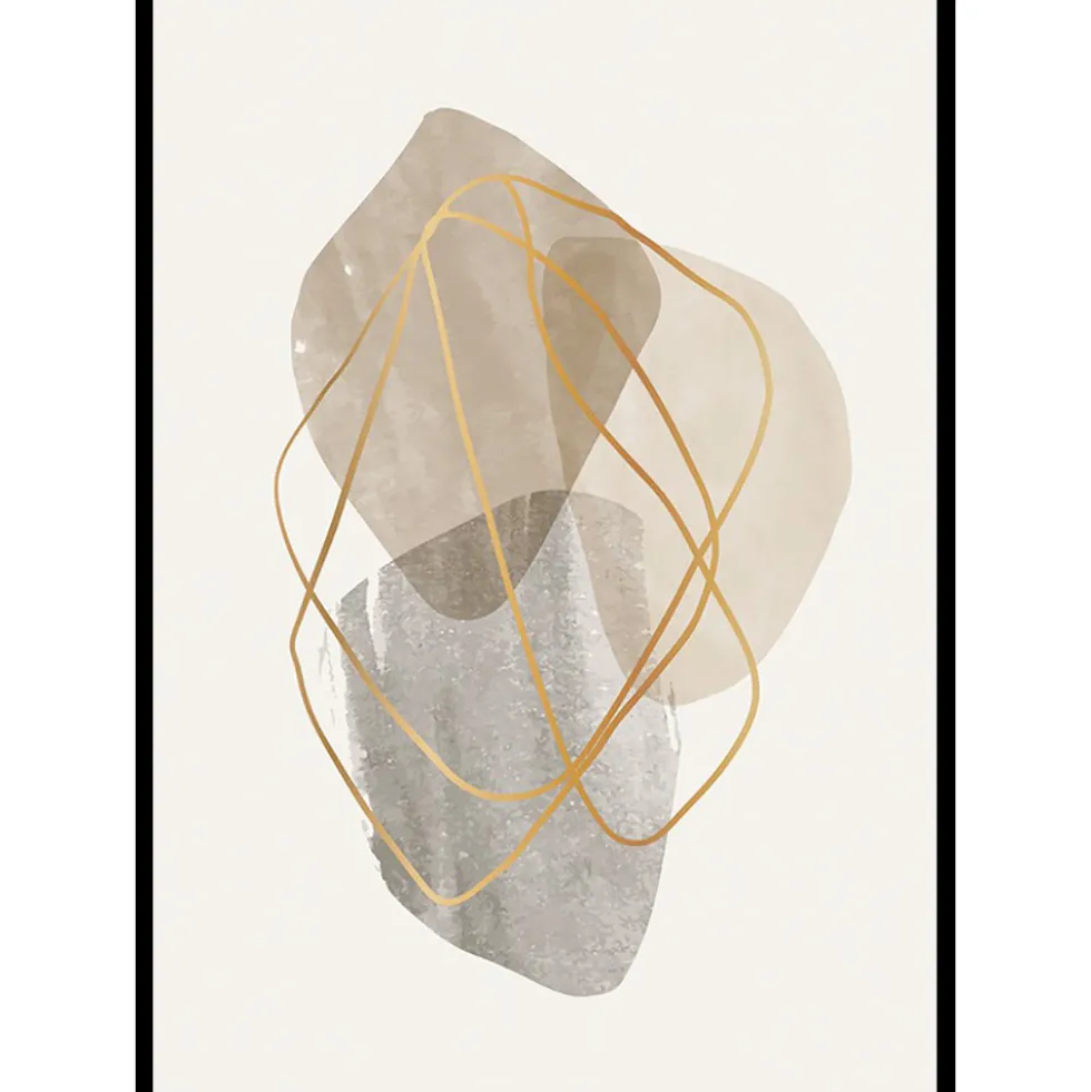 Poster Gallerix Boho Abstract No1