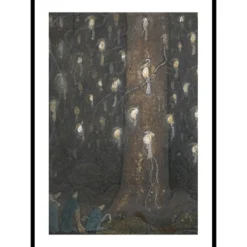 Poster Gallerix Fågelsången av John Bauer