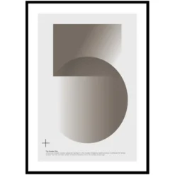 Poster Gallerix Graphical Number 5