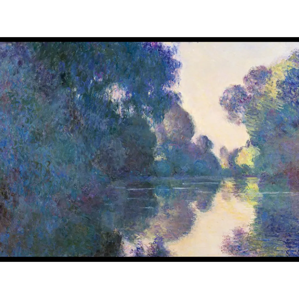 Poster Gallerix Morning on the Seine near Giverny By Claude Monet