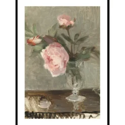 Poster Gallerix Peonies By Berthe Morisot