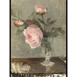 Poster Gallerix Peonies By Berthe Morisot