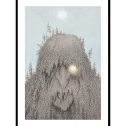 Poster Gallerix Skogstroll By Theodor Kittelsen