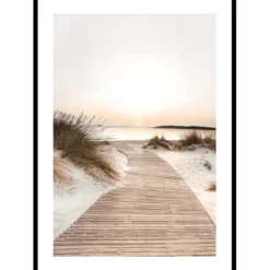 Poster Gallerix Sunset Dune Pathway
