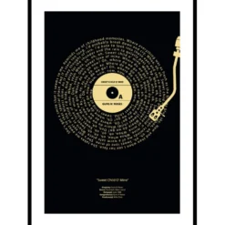 Poster Gallerix Sweet Child O Mine Vinyl By Guns N Roses