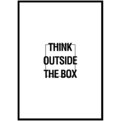 Poster Gallerix Think Outside