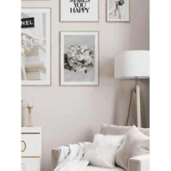 Poster Gallerix White Peonies