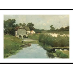 Poster Gallerix Zomerdag By Jan Hendrik Weissenbruch