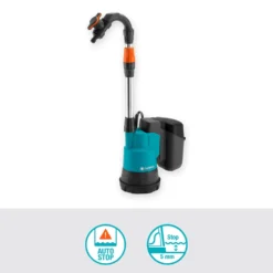Pump Gardena för Regnvattentunna 2000/2 18V P4A Set (2,5Ah batteri + standardladdare)