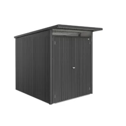 Redskapsbod Biohort Avantgarde Eco A2 Metallic Mörkgrå Dubbeldörr