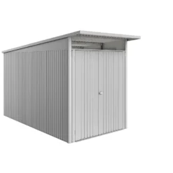 Redskapsbod Biohort Avantgarde Eco A4 Metallic Silver Dubbeldörr