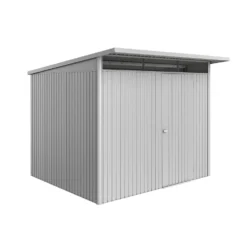 Redskapsbod Biohort Avantgarde Eco A6 Metallic Silver Standarddörr