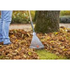 Räfsa Gardena PureLine Ställbar Bladfjäderräfsa I Metall