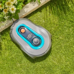 Robotgräsklippare Gardena Smart Sileno Free 800 Utan Slinga Paket Med Robothus & Antikollisionsradar