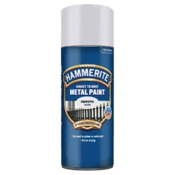 Rostskyddsfärg Hammerite Slätlack Silver Spray 400ml