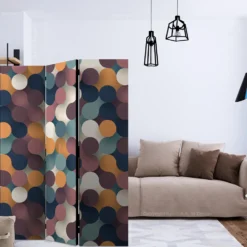 Rumsavdelare Arkiio Colourful Particles 135x172 cm