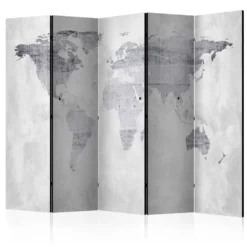 Rumsavdelare Arkiio Concrete Map 225x172 cm