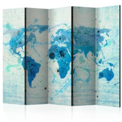 Rumsavdelare Arkiio Cruising and Sailing The World Map II 225x172 cm