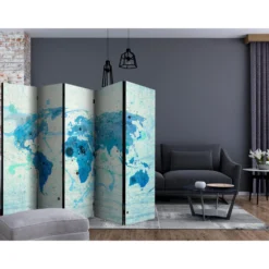 Rumsavdelare Arkiio Cruising and Sailing The World Map II 225x172 cm