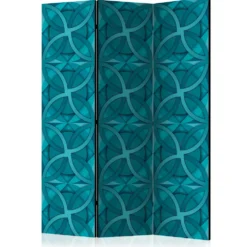 Rumsavdelare Arkiio Geometric Turquoise 135x172 cm
