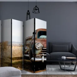 Rumsavdelare Arkiio Two Old American Cars II 225x172 cm