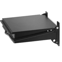 Sanitetspåshållare Habo 175x165 mm Svartlackerat Stål