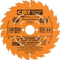 Sågklinga CMT Orange Tools ITK-Plus klyv/kap W Neg