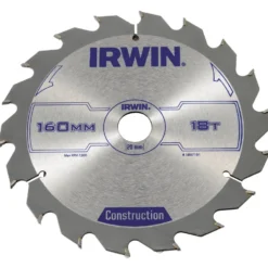 Sågklinga Irwin 160x20/16mm 18t 2,5mm
