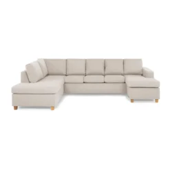 5-sitssoffa Basic Home Crazy U-formad med Divan och Schäslong XL 300 cm