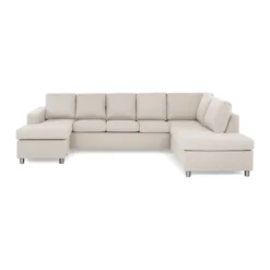 5-sitssoffa Basic Home Crazy U-formad med Divan och Schäslong XL 300 cm