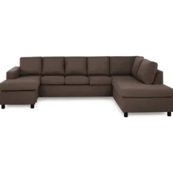 5-sitssoffa Basic Home Crazy U-formad med Divan och Schäslong XL 300 cm
