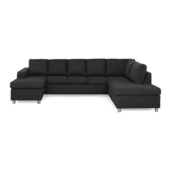 5-sitssoffa Basic Home Crazy U-formad med Divan och Schäslong XL 300 cm
