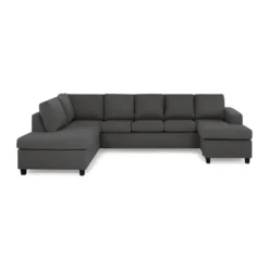 5-sitssoffa Basic Home Crazy U-formad med Divan och Schäslong XL 300 cm