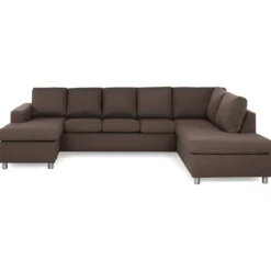 5-sitssoffa Basic Home Crazy U-formad med Divan och Schäslong XL 300 cm