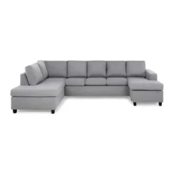 5-sitssoffa Basic Home Crazy U-formad med Divan och Schäslong XL 300 cm