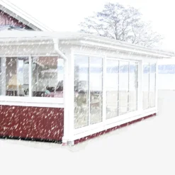 Skjutdörr Landskap Robust Året Runt 3-del