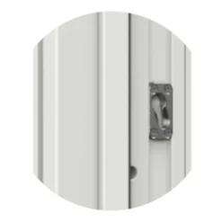 Skjutdörr NorDan NTech Aluminium 2-Delad