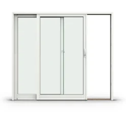 Skjutdörr NorDan NTech Aluminium 2-Delad