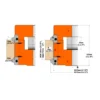 Skär fog/fas/radie CMT Orange Tools överdel 45° 2-pack