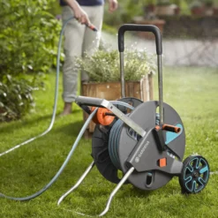 Slangvagn Gardena CleverRoll L Easy med 50 m Classic 13 mm Slang