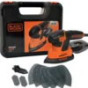 Slipmus Black+Decker 120W inkl. tillbehör KA2500K-QS