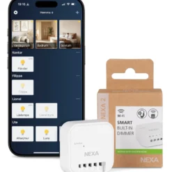 Smart Inbyggnadsmottagare Dimmer Nexa WBD-01 WiFi