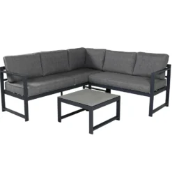 Soffgrupp Venture Home Salvia Aluminium/Glas Utomhus
