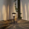 Solcells-pollare Star Trading Florian 15 Lumen Aluminum Twilight