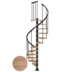 Spiraltrappa Dolle Montréal Ek Vit Oljad Classic 2