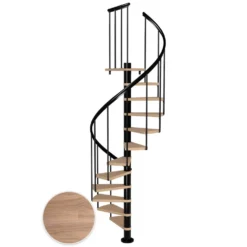 Spiraltrappa Dolle Montréal Ek Vit Oljad Classic 2
