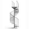 Spiraltrappa Drömtrappor by D'Opera Pure Steel F20 Ø1400 mm